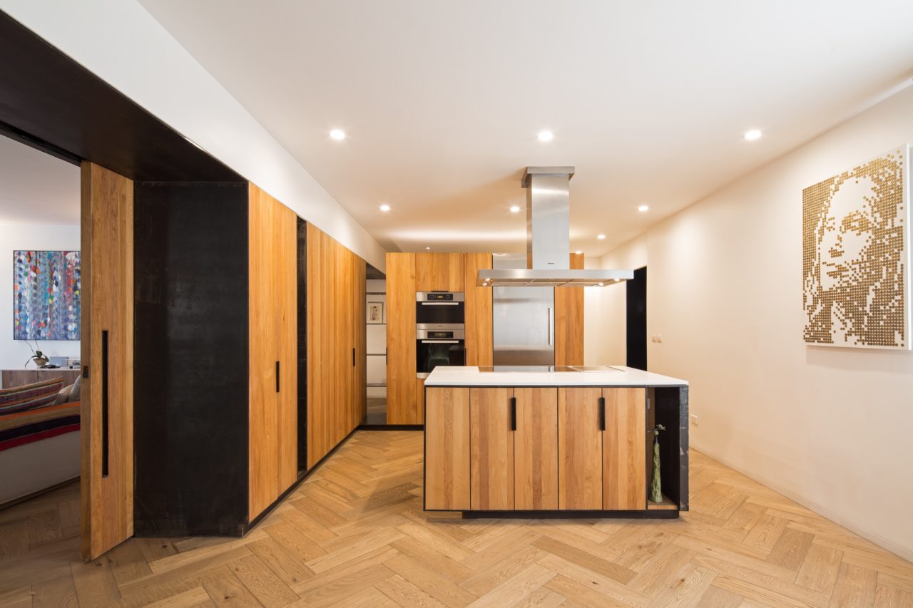 Apartment in Parque Forestal by Aguilo+Pedraza Arquitectos