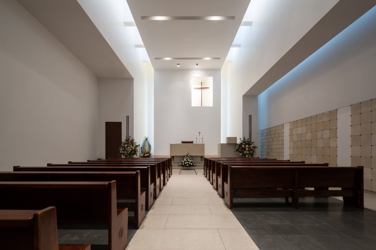 Parque del Recuerdo Church by Fuenzalida Swinburn