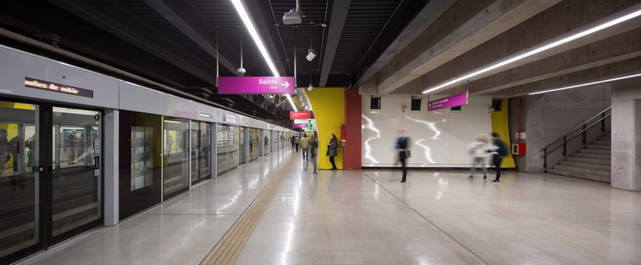 Line 6 Santiago Metro Stations by IDOM