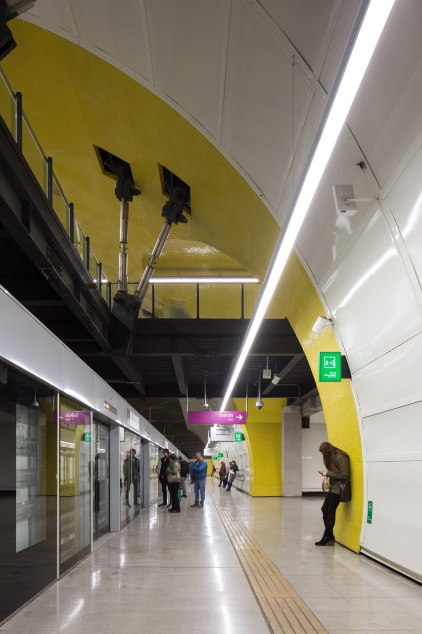 Line 6 Santiago Metro Stations by IDOM