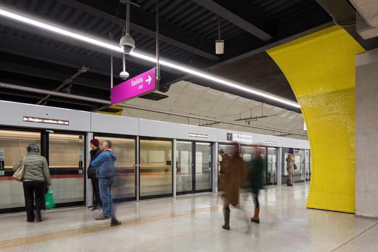 Line 6 Santiago Metro Stations by IDOM