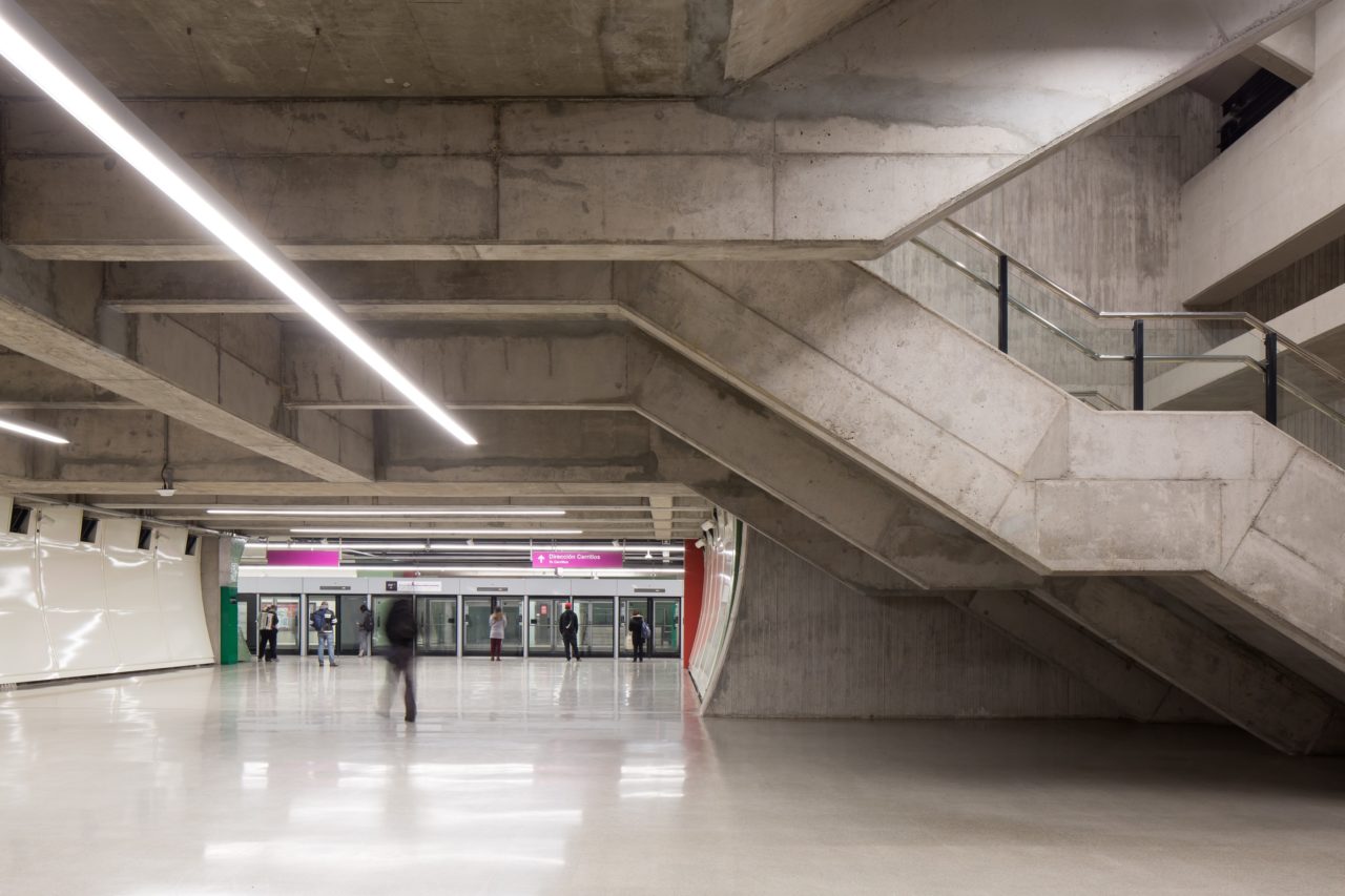 Line 6 Santiago Metro Stations by IDOM