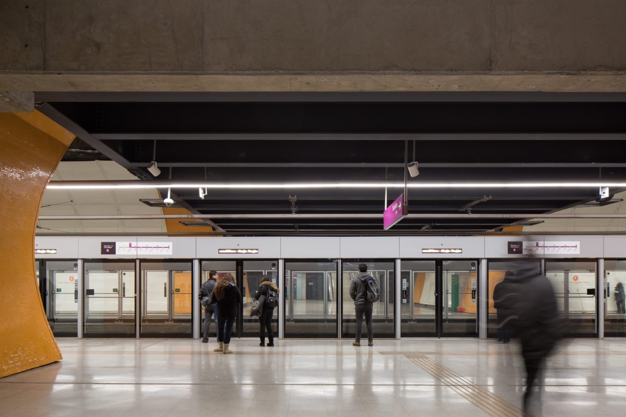 Line 6 Santiago Metro Stations by IDOM