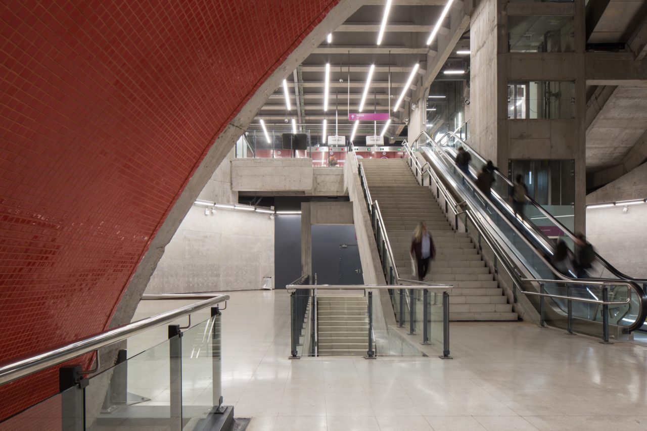 Line 6 Santiago Metro Stations by IDOM