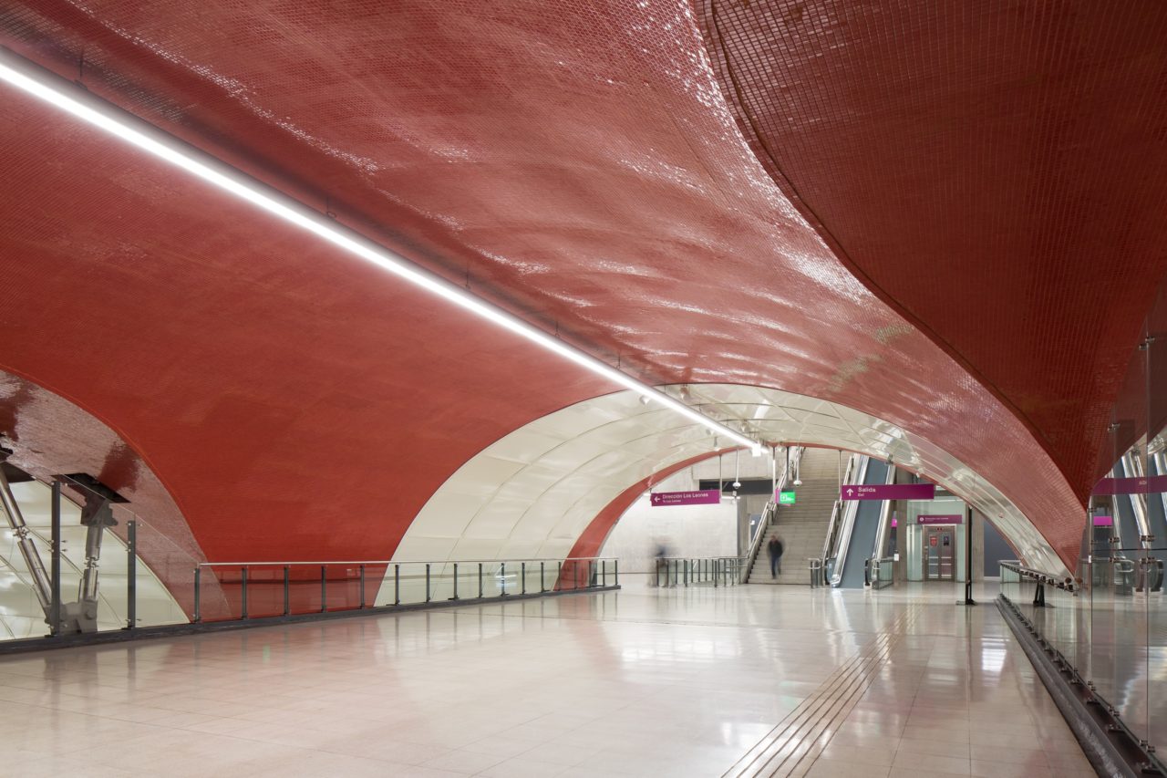 Line 6 Santiago Metro Stations by IDOM