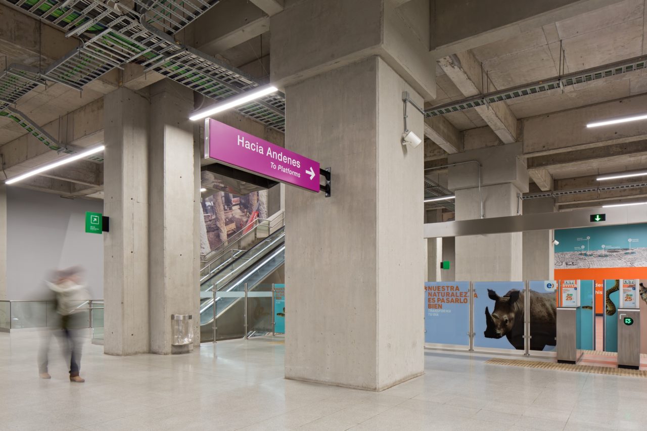 Line 6 Santiago Metro Stations by IDOM