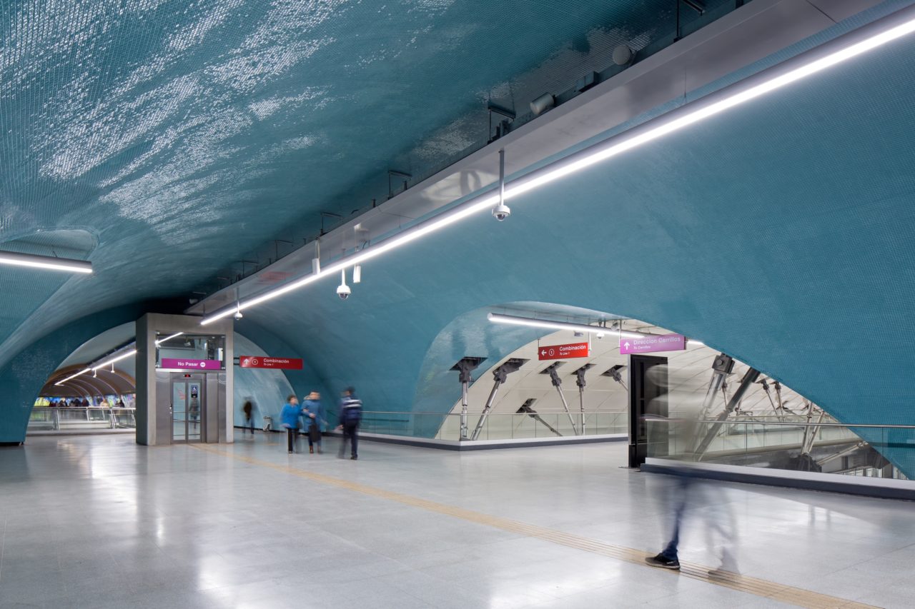 Line 6 Santiago Metro Stations by IDOM