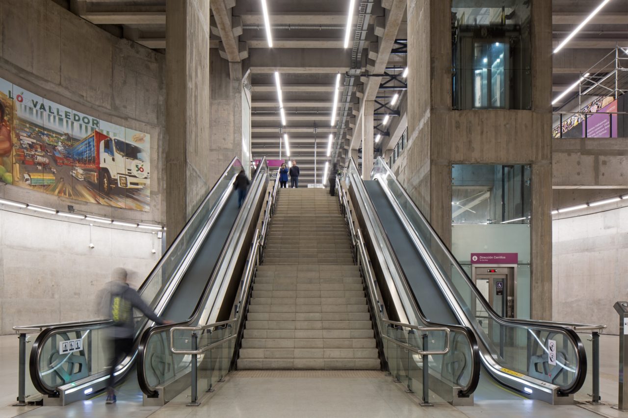 Line 6 Santiago Metro Stations by IDOM