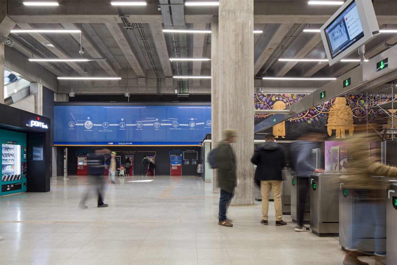 Line 6 Santiago Metro Stations by IDOM