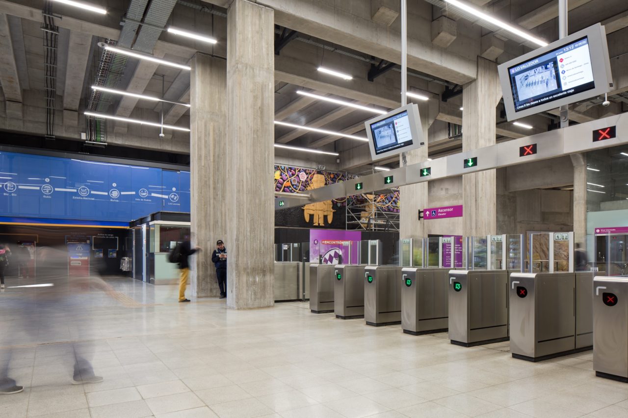 Line 6 Santiago Metro Stations by IDOM