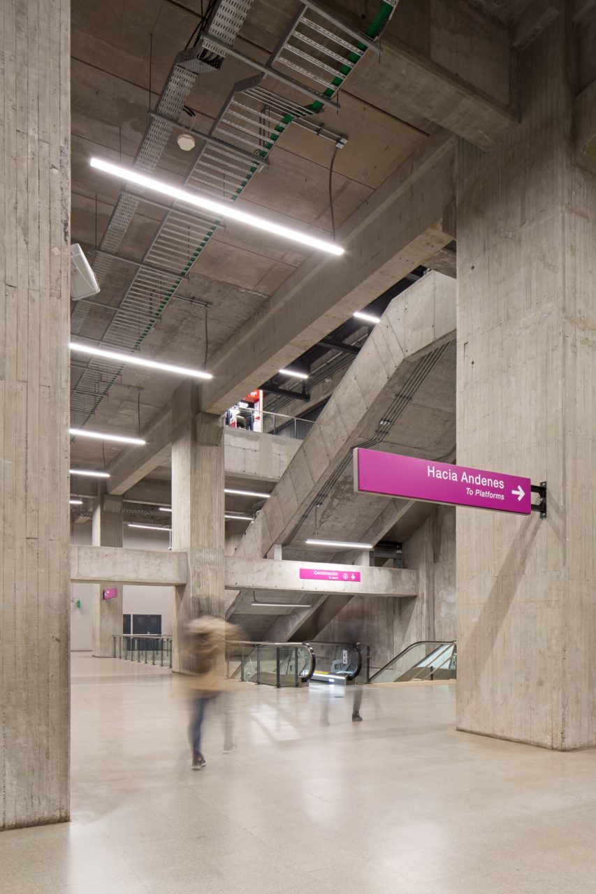 Line 6 Santiago Metro Stations by IDOM