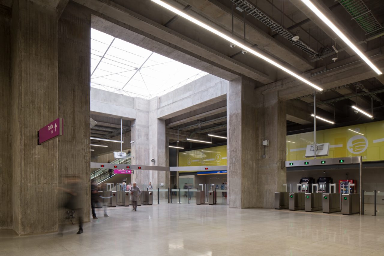 Line 6 Santiago Metro Stations by IDOM